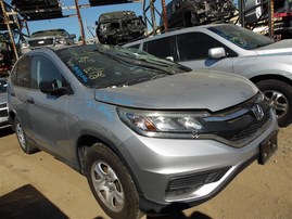 2016 Honda CR-V SE Silver 2.4L AT 2WD #A23746